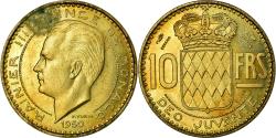 World Coins - Coin, Monaco, 10 Francs, 1950, , Cupro-Aluminium, KM:E24, Gadoury:139