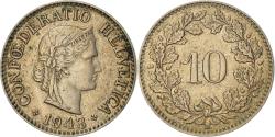 World Coins - Coin, Switzerland, 10 Rappen, 1943, Bern, , Copper-nickel, KM:27
