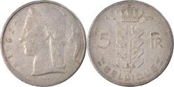 World Coins - Coin, Belgium, 5 Francs, 5 Frank, 1962