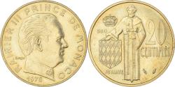 World Coins - Coin, Monaco, 20 Centimes, 1978