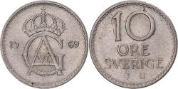 World Coins - Coin, Sweden, 10 Öre, 1969
