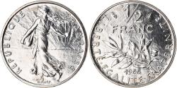 World Coins - Coin, France, Semeuse, 1/2 Franc, 1988, Paris, , Nickel, KM:931.1