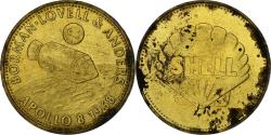 World Coins - France, Token, Collection Shell, Apollo 8, Bronze-Aluminium,
