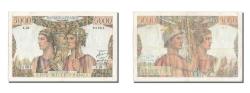 World Coins - Banknote, France, 5000 Francs, 5 000 F 1949-1957 ''Terre et Mer'', 1949