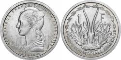 World Coins - French Equatorial Africa, Franc, 1948, Paris, Aluminum, , Lecompte:15