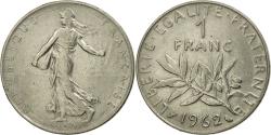 World Coins - Coin, France, Semeuse, Franc, 1962, Paris, , Nickel, KM:925.1