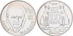 World Coins - France, 100 Francs, André Malraux, 1997, Silver, , KM:1188