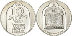 World Coins - Israel, 10 Lirot, 1974, Jerusalem, Proof, Silver, , KM:78.2