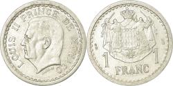 World Coins - Coin, Monaco, Louis II, Franc, Undated (1943), , Aluminum, KM:120