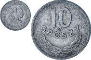 World Coins - Poland, 10 Groszy, 1962