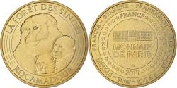 World Coins - France, Token, Rocamadour - Forêt des singes n° 5, 2017, MDP,