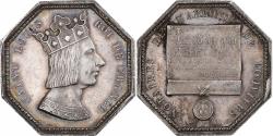 World Coins - France, Token, Saint Louis, Notaires de l'arrondissement de Louviers, Silver