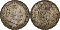World Coins - Netherlands, Juliana, Gulden, 1954, Silver, , KM:184