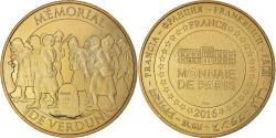 World Coins - France, Token, Verdun - Mémorial, 2016, MDP, , Copper-nickel Aluminium