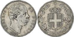 World Coins - Coin, Italy, Umberto I, 2 Lire, 1887, Rome, , Silver, KM:23