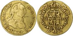 World Coins - Spain, Charles III, 1/2 Escudo, 1774, Madrid, Gold, , KM:415.1