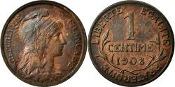 World Coins - Coin, France, Dupuis, Centime, 1908, , Bronze, KM:840, Gadoury:90