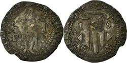 World Coins - Coin, France, Double Sols, 1598, Perpignan, , Billon