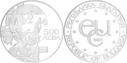 World Coins - Bulgaria, 500 Leva, 1993, Proof, Silver, , KM:206