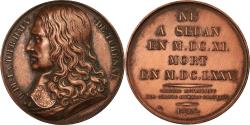 World Coins - France, Medal, Galerie des Grands Hommes, Turenne, History, 1819, Gayrard