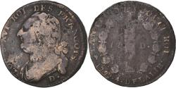 World Coins - Coin, France, Louis XVI, 12 Deniers, 1792, Dijon, , Bronze, KM:600.5