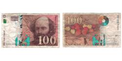 World Coins - France, 100 Francs, Cézanne, 1997, X021382024, VG(8-10), Fayette:F74.01