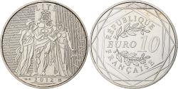 World Coins - France, 10 Euro, Hercule, 2012, Monnaie de Paris, Silver,