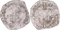World Coins - Coin, FRENCH STATES, Franche-Comté, 1/2 Carolus, 1580, Besançon,