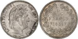 World Coins - France, Louis-Philippe I, 5 Francs, 1831, La Rochelle, Silver,