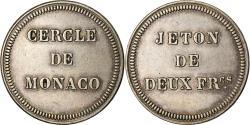 World Coins - Monaco, Token, Casino, Deux Francs, Cercle, , Silver