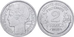 World Coins - France, 2 Francs, Morlon, 1959, Paris, Aluminum, , Gadoury:538c