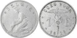 World Coins - Belgium, Albert I, Bonnetain, 1 Frank, 1928, Brussels, , Nickel, KM:90