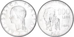 World Coins - Coin, Italy, 100 Lire, 1979, Rome, , Stainless Steel, KM:106