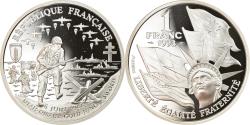 World Coins - Coin, France, Franc, 1993, Paris, Proof, , Silver, KM:1014