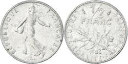 World Coins - Coin, France, 1/2 Franc, 1986