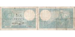 World Coins - France, 10 Francs, 1940-10-10, J.76905, VF(20-25)