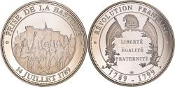 World Coins - France, Medal, Révolution Française, Prise de la Bastille,