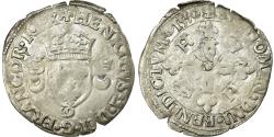 World Coins - Coin, France, Douzain aux croissants, 1550, Rennes, , Billon
