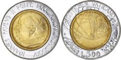 World Coins - Coin, VATICAN CITY, John Paul II, 500 Lire, 1985, , Bi-Metallic, KM:190