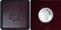 World Coins - San Marino, 5 Euro, San Marino all'Expo Shanghai, 2010, Rome, BE,