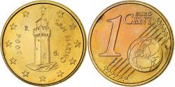 World Coins - San Marino, Euro Cent, 2004, Rome, Copper Plated Steel,
