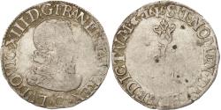 World Coins - Coin, France, Louis XIII, 1/2 Franc, tête nue au col fraisé, 1/2 Franc, 1616