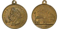 World Coins - France, Medal, Napoléon III, Exposition universelle de Paris, 1867, Brass
