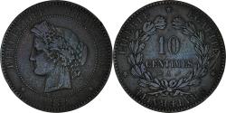 World Coins - Coin, France, Cérès, 10 Centimes, 1881, Paris, , Bronze, KM:815.1