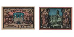 World Coins - Banknote, Germany, Grünberg, 50 Pfennig, personnage 2, 1921, 1921-12-31