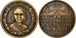 World Coins - France, Medal, Exposition Coloniale Internationale, Paris 1931, Océanie