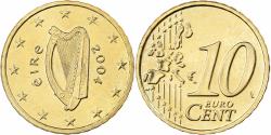 World Coins - Ireland, 10 Euro Cent, 2004, Dublin, Nordic gold,