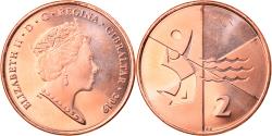 World Coins - Coin, Gibraltar, Island games, 2 Pence, 2019, , Copper Plated Steel