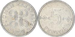 World Coins - Coin, Finland, 5 Pennia, 1977, , Aluminum, KM:45a