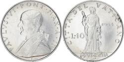 World Coins - Coin, VATICAN CITY, Paul VI, 10 Lire, 1964, , Aluminum, KM:79.2